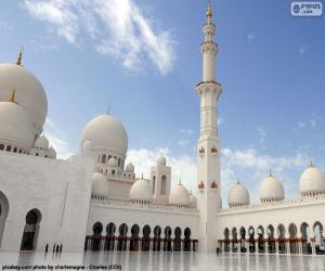 пазл Мечеть шейха Заида, Абу-Даби